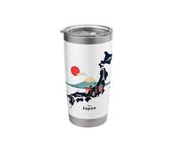 Visit Japan Culture Landmarks Adventure Experience Stainless Steel Insulated Tumbler