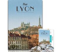 Visit Lyon Jigsaws 2000 Pieces for Adults,for Educational Game Challenge Toy for Is Ideal As A Gift for The Whole Family 70x100cm