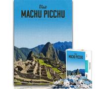 Visit Machu Picchu JigsawPuzzle 1000 Pieces for Teenagers,Educational Games Home Decoration Deal As Gifts for The Whole Family 75x50cm