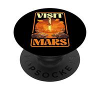 Visit Mars Multiplanetary Future of Planet Earth PopSockets Adhesive PopGrip