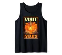 Visit Mars Multiplanetary Future of Planet Earth Tank Top