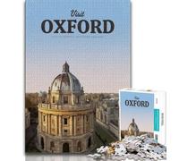 Visit Oxford 1000 Piece Jigsaw Puzzles for Adults Gifts,Challenging Game And Family Play for Is Ideal As A Gift for The Whole Family 50x75cm