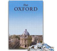 Visit Oxford Jigsaw Puzzles for Adults 1000 Piece,Help The Brain Exercise Addictive Toys to Cultivate Patience Suitable for Couples (38x52cm)