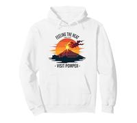 Visit Pompeii Funny Ancient Roman History Pullover Hoodie