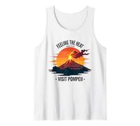 Visit Pompeii Funny Ancient Roman History Tank Top