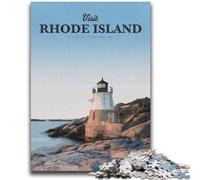 Visit Rhode Island Jigsaw Puzzles for Adults 1000 Jigsaws, Family Entertainment Toys Is Ideal As A Gift for The Whole Family 2000pcs (70x100cm)