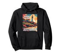 Visit Rhode Island Where Charm Meets Neglect Pullover Hoodie
