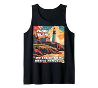 Visit Rhode Island Where Charm Meets Neglect Tank Top