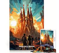 Visit SAGRADA FAMILIA Jigsaws 1000 Pieces for Adults Focus Ability Mindful Escape Interlock Well Meaningful Gift (38x52cm)