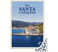 Visit Santa Catalina, Jigsaw for Adults, 1000 Pieces, 70x50cm/1000pcs