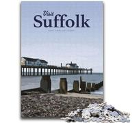 Visit Suffolk Jigsaw Puzzles for Adults Teenagers Jigsaws Puzzle, Educational Games Home Decoration Birthday Present, Gifts, Wall Art 2000pcs (70x100cm)