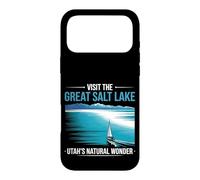 Visit The Great Salt Lake Marina Sailing Boat Utah Tourist Case for iPhone 17 Pro Max