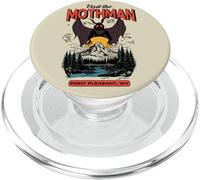 Visit the Mothman Funny Retro Graphic PopSockets PopGrip for MagSafe
