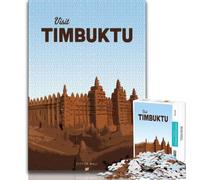 Visit Timbuktu Jigsaws 1000 Pieces for Adults,Challenging Game And Family Play for Is Ideal As A Gift for The Whole Family 38x26cm