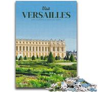 Visit Versailles Jigsaws 1000 Pieces for Teenagers, Challenging Game Toys Every Piece Is Unique - Challenging Family Fun Game 2000pcs (70x100cm)