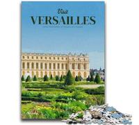 Visit Versailles Puzzles 1000 Pieces for Adults, Help The Brain Exercise Addictive Toys to Cultivate Patience Unique Challenge Game 1000pcs (50x75cm)