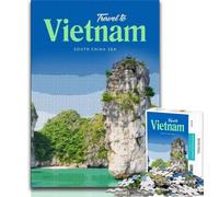 Visit Vietnam Jigsaw Puzzles for Adults Teenagers Jigsaws Puzzle,Challenging Game And Family Play for Is Ideal As A Gift for The Whole Family 50x75cm