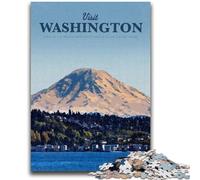 Visit Washington 1000 Piece Jigsaw Puzzle for Adults And Teenagers,Educational Toy Funny Family Games Unique Home Decor (50x75cm)