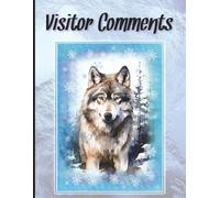 Visitor Comments: Large 8.5 × 11 inch Paperback Lined Guest Book | 300 Pages | Ideal for Holiday Homes, Cafe's, Rentals and Tourist Attractions