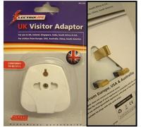 Visitor To Uk Adapter Plug (2pin To 3pin) (4633)