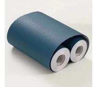 VisitRyl Blue Wallpaper Border Self Adhesive Wall Tiles Decorative, Peel and Stick Wall Border Bathroom Stickers Peacock Blue 10cm X 500cm