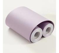 VisitRyl Purple; Wallpaper Border Self Adhesive Wall Tiles Decorative, Peel and Stick Wall Border Bathroom Stickers Light Purple 15cm X 500cm