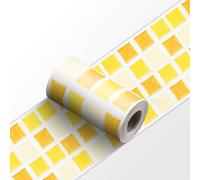 VisitRyl self Adhesive Wallpaper Border wall Tiles Decorative, Peel and Stick wall Border Bathroom Stickers YX-207 15 * 240cm