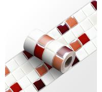 VisitRyl self Adhesive Wallpaper Border wall Tiles Decorative, Peel and Stick wall Border Bathroom Stickers YX-208 15 * 240cm