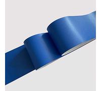 VisitRyl Wallpaper Border Peel and Stick Wall Border Sticker Home Ceiling Decor Edge Strip Border for Bathroom Living Room Kitchen Dark Blue 20cm x 500cm