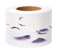 VisitRyl Wallpaper Border Peel Stick wall Border Sticker Home Ceiling Decor Edge Strip Border for Bathroom Living Room Kitchen Goose 10 cm x 1000 cm