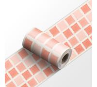 VisitRyl Wallpaper Border Self Adhesive Wall Tiles Decorative, Peel and Stick Wall Border Bathroom Stickers YX-206 10 * 240cm