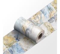 VisitRyl Wallpaper Border Self Adhesive Wall Tiles Decorative, Peel and Stick Wall Border Bathroom Stickers YX-358 10 * 240cm