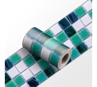 VisitRyl Wallpaper Border Self Adhesive Wall Tiles Decorative, Peel and Stick Wall Border Bathroom Stickers YX-349 15 * 240cm