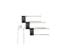 VISKEE 10 Pcs100M/200M/300M/500M/1G/2G/5G Ohm Resistor Ceramic Sheet Glass Glaze High Voltage Resistance Microphone Electrostatic 10x5mm (Size : 150M)