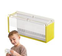 Viskeziende Case,Acrylic Fish Breeding Box,Acrylic Fish Container Look At Case with Scale | Aquarium Accessories for Crabs,Snails,Spiders