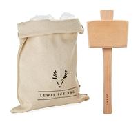 VISKI 4371 Professional Lewis Ice Bag and Mallet, Beachwood