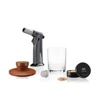 Viski Alchemi Single Serve Cocktail Glass Smoked Whiskey Kit with Torch-5 Piece Set, Set of 1, Multicolor
