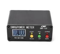 VISLONE 120W SWR Digital Power Standing Meter 1.8-54MHz Shortwave Meter FM AM SSB Modes Power Support SWR/Adjustable & High Alarm Function