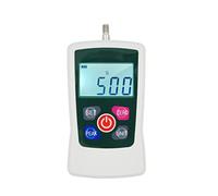VISLONE Digital Force Gauge 500N/ 50kg/ 110Lb/ 1760oz Portable Push Pull Force Meter Unit Switchable Backlit Mini Dynamometer with 6 Fixture Heads, Storage Case, Auto Power off