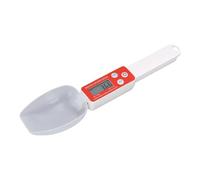 VISLONE Digital Spoon Scale 500g, Detachable 50ml Scoop (Red)