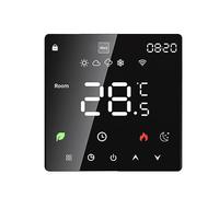 Vislone LCD Display Intelligent Temperature Controller Electric Water Heating Device Thermostat with Weekly Programmable Function