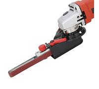 VISLONE Mini Belt Sander, Electric Belt Grinder Machine, Sanding Belt Adapter for 115mm 4.5" and 125mm 5" Electric Angle Grinder