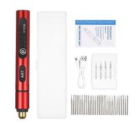 Vislone Mini Cordless Rotary Tool 3-Speed 5V Rechargeable Rotary Tool Kit with 4 Grinding Bits USB Charging Multi-Purpose Power Tool for Sanding Polishing Drilling Etching Engraving DIY Crafts
