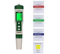 Vislone Multifunctional Digital 10 in 1 Water Quality Tester Portable High Accurancy Water Quality Test Pen Water Quality Measurement Tool Water PH/TDS/EC/Salinity/ORP/H2/S.G/Temperature