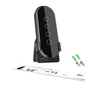 Vislone WiFi Zigbee Intelligent Wireless Scene Touching Switch Home Light Remote Controller 2.5D Curved Tempered Glass with Fluorescent Function Should Works with Zigbee Gateways