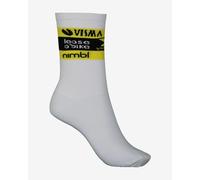 Visma Lease a Bike Replica Socks 2025 White - L-XL
