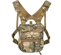 VISMIX Binocular Harness, Adjustable Binocular Harness Chest Pack with Rain Cover for Hunting Hiking Shooting