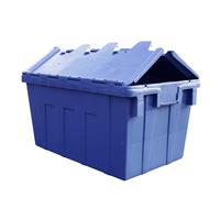 Viso DSW5536 Polypropylene Nestable and Stackable Crate - Blue