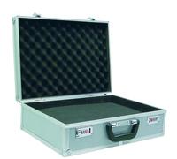 Viso STC931P Aluminium Frame Suitcase with Precut Foam - Silver