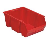 VISO Storage Bin 300x175x445 mm Red Polypropylene Stackable